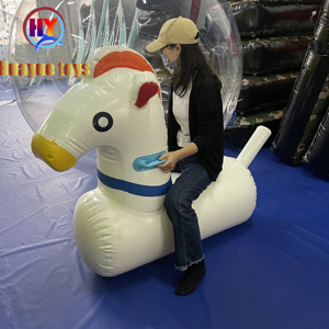 Décoration d'extérieur géante personnalisée, course intéressante deby saut my little toys Hops rebondisseur grand jouet chevaux - Product Image 2