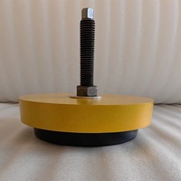 Machine-outil Anti Vibration Pad Réglable Nivellement Pad Vibration Caoutchouc Machine Mount machine pied
