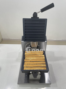 Equipo de Cocina Comercial, Plancha para Waffles Cuadrados con Placas Desmontables, Máquina para Hacer Churros Comercial - Product Image 4