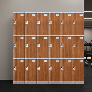 Meubles pour lycée, <span class=keywords><strong>casier</strong></span> de rangement scolaire à double porte en plastique ABS avec serrure à combinaison et à clé pour les achats de panique - Product Image 3