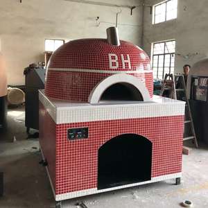Horno de <span class=keywords><strong>Pizza</strong></span> <span class=keywords><strong>Tradicional</strong></span> Italiano de Leña con Piedra Volcánica, Precio de Fábrica - Product Image 1
