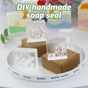 Acrylic Trong Suốt Tem Handmade Xà Phòng Từ Dập Nổi Tem Cá Tính Nhựa Thủ Công Mỹ Nghệ Acrylic Chương Tùy Chỉnh Xà Phòng của Bạn - Product Image 5