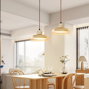โคมไฟเพดานทรงรีสไตล์วาบิซาบิ แสงวอร์มไวท์ LED เหมาะสำหรับห้องนอน ห้องรับประทานอาหาร โคมไฟหัวเดียว - Product Image 3