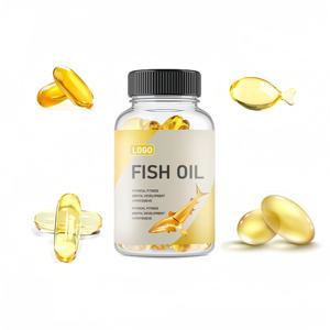 OEM/ODM Gels mous à l'huile de poisson de haute mer Naturals <span class=keywords><strong>Omega3</strong></span> 6 9 Capsules avec vitamines EPA et DHA pour adultes - Product Image 1