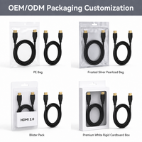 Solo Venta al Por Mayor, Cable HDMI 2.0 de Alta Velocidad, 18Gbps, 4K, 60Hz, 1.5m