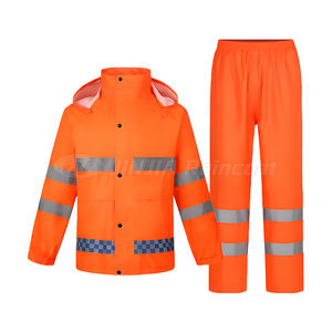 Combinaison de <span class=keywords><strong>pluie</strong></span> pour <span class=keywords><strong>moto</strong></span>, veste et <span class=keywords><strong>pantalon</strong></span> pour homme, imperméable en tissu Oxford, réfléchissant, randonnée, travail, <span class=keywords><strong>moto</strong></span> - Product Image 2