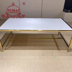 ชุดเก้าอี้อะคริลิคทันสมัย FUMAI FURNITURE พร้อมโต๊ะโครงสีทอง สำหรับงานแต่งงาน งานอีเว้นท์ และเฟอร์นิเจอร์โรงแรม - Product Image 3