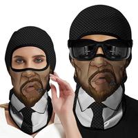 Vente en gros de cagoule Facekini drôle masque facial hommes femmes été extérieur écran UV casques d'équitation communs doublure pour le sport