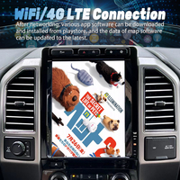 Pantalla grande Vertical Android de 12,1 "para Ford 2015 F150 2021 Radio de coche Multimedia estéreo Carplay reproductor de vídeo navegación GPS