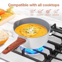 Pot à lait de haute qualité Offre Spéciale ustensiles de cuisine antiadhésifs coulée sous pression poignée en bakélite en aluminium casserole antiadhésive