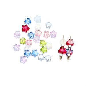 Glass Beads Five Pointed Star 6mm For <b>Bracelet</b> Making Jewelry Accessories Spacer Beads <b>Stringing</b> Craft DIY Jewelry Making - Product Image 2