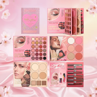 Palette de fards à paupières IGOODCO, vente directe usine, avec 6 rouges à lèvres, résistante à l'eau, best-seller TikTok, personnalisable