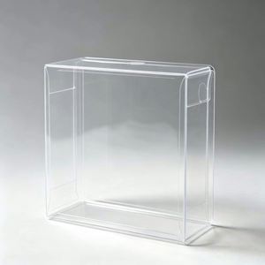 FX Clear PET Cake <b>Display</b> <b>Box</b> with Decorative Insert Base for Birthday Dessert Bakery Gift Packaging Custom Solution - Product Image 4