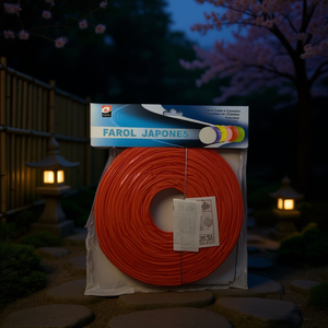 Lanterne rotonde rosse 12 pezzi, leggere, per decorazioni domestiche - Product Image 2