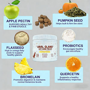 OEM Anal Gland Soft Chews for <b>Dogs</b> - Supports Healthy Anal Gland & Bowel Function - No Scoot for <b>Dogs</b> - Support Digestive Health - Product Image 2