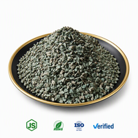 Granulés de zéolite verte naturelle Jinshi pour le traitement de l'eau, 200/325 Mesh, SiO>86%, Hebei, prix par tonne
