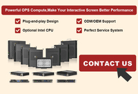 Nueva Placa Interactiva OPS PC con Especificaciones Abiertas y Enchufables, Intel Core I3/I5/I7, DDR4, 80 Pines, 6 Puertos USB, 1 Puerto Tipo-C