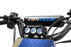 Motocicleta Todoterreno Eléctrica DX1 para Adultos, 48V 1001-2000W, Servicio OEM ODM - Product Image 4