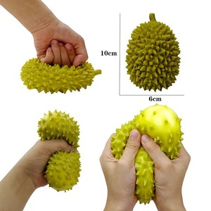 Juguete Antiestrés de Durian, Juguete de Peluche Resistente con Forma de Fruta, Juguete Sensorial para Aliviar la Ansiedad y la Presión - Product Image 6