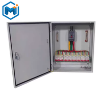 Boîtier de distribution d'énergie électrique personnalisé en acier série TPN OEM ODM, 8/12/16/24/36 voies, panneau de commande MCB/MCCB, 220-400V 250A