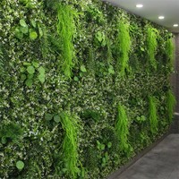 Plantes et Fleurs Artificielles Haie Artificielle Buis Panneau Vertical Vert Mur de Plantes Artificielles pour Décoration Murale