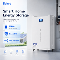 Monitor WiFi Inteligente Solard de 16 kWh para Apartamentos Modernos, Sistema de Almacenamiento de Energía Solar de Alto Rendimiento y Calidad Superior