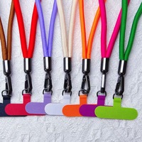 Cordon de téléphone tressé à la main style bohème, bracelet coloré avec breloque en cuir, accessoire portable anti-chute, cadeau
