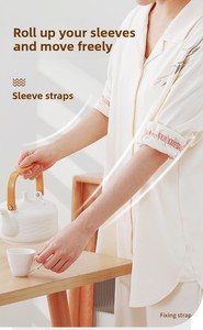 Shirt Arm Ring Suit Sleeve Holder Anti-slip Clip Strap Tightening <b>Belt</b> Ladies <b>Elastic</b> Headband Fixed - Product Image 5