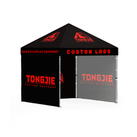 Tente Pop-up Personnalisée à Motif Vif Impression HD Imperméable en Oxford avec Sac de Transport Tente de Mariage TongJie Entrepôt US AU