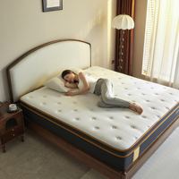 Hotel-Luxus Pro Atmungsaktive Memory-Schaum Hybrid-Matratze Orthopädische King-Size 7-Zonen Taschenfederkernmatratze für Schlafzimmer