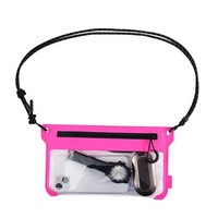 Sac de ceinture pour téléphone portable de natation, grande taille, étanche, pochette pour téléphone, sac étanche IPX8, sac banane en TPU, sac étanche pour la plage