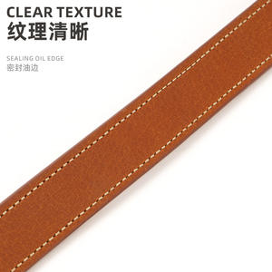 लंबे समय तक चलने वाले पालतू जानवरों की पहचान के साथ टैंग घास पैटर्न वास्तविक काउच कुत्ते कॉलर और लंबे समय तक चलने वाली पालतू पहचान - Product Image 6