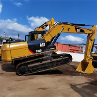 Pelle d'occasion Caterpillar CAT 330D 320 20 tonnes Japon Original Pelle pelleteuse d'occasion Moteur CAT320D CAT320 Cat 320