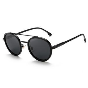 Lunettes de soleil rondes Greyjack, polarisées UV400, unisexe, pour activités de plein air, conduite, cyclisme, fête, verres TAC Type 3, protection solaire - Product Image 4