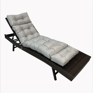 Cojín para Silla de Jardín, Moderno, Minimalista, Resistente al Agua y al Sol, con Relleno de Algodón PP, para Sillas Mecedoras y Uso en la Playa - Product Image 1
