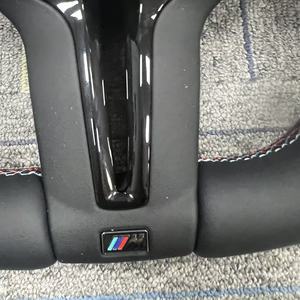 Volante Deportivo M para <span class=keywords><strong>BMW</strong></span> F10 F30 F80 F82 E90 E92 F01 F11 F20 F22 F31 X5 X6 E70 E71 F15 F16 M3 M4 <span class=keywords><strong>M5</strong></span> Serie 3 Serie 5 - Product Image 4