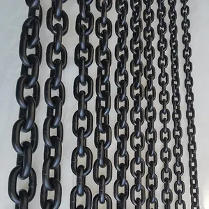 industrial chains steel grade 80 black link product hardware stainless steel link chain