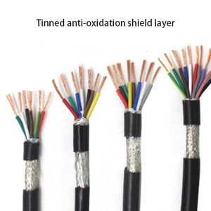 Cáp dây nhiều lõi được bảo vệ 2/4/6/<span class=keywords><strong>8</strong></span>/10 lõi Dây tín hiệu điều khiển cách điện Dây điện RVVP Cáp bảo vệ - Product Image 5