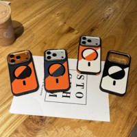 Funda para Teléfono Apple 17 Pro Max con Patrón de Cuero Texturizado Magnético, Adhesivo Lateral Electrochapado de Alta Calidad para 16, 15 Pro Max, 14