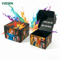 Boîte d'expédition pliable pour casquette de baseball snapback FUSSEN, solution d'emballage personnalisée en gros