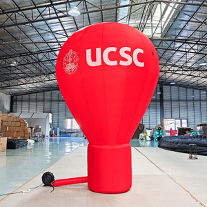 Advertising Inflatables <strong>Ground</strong> <strong>Balloons</strong> Activity Decoration Custom Design Giant Inflatable Hot Air <strong>Balloon</strong> for Sale Promotion - Product Image 2