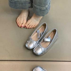 Mary Jane รองเท้าใส่ในตอนเย็น, 2024<span class=keywords><strong>ซาติน</strong></span>สไตล์ฝรั่งเศสใหม่หรูหราพร้อมกระโปรงเพิ่มความสูง - Product Image 2