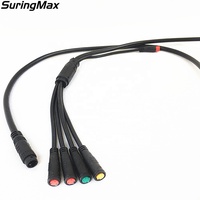 Câble d'extension pour vélo électrique Suringmax, connecteur Julet 8 broches, étanche 1T4, connecteur 1T5, câblage pour vélo électrique