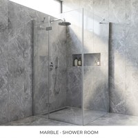 Panneaux muraux SPC écologiques de haute qualité, blanc mat marbré, pour revêtement mural de cuisine et salle de bain