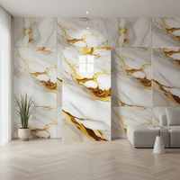 Papel Tapiz Autoadhesivo de Mármol Moderno, Lámina de PVC con Protección UV para Decoración de Interiores del Hogar, Gran Venta en la Expo de Marzo de 2026