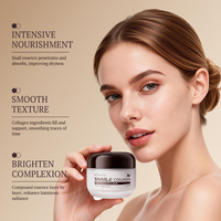 KORMESIC Crème Hydratante Visage au Collagène et Bave d'Escargot, 50g, Réparatrice, Liftante et Raffermissante, Vente en Gros Marque Privée Coréenne