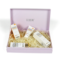 Boîte de bouteille de parfum de luxe de 50ml brillant à lèvres boîtes cosmétiques coffret cadeau stratification mate organisateur de stockage de parfum de maison pour crème pour le visage