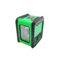 NEOBRISKEN Lumière Forte Petite Ligne Instrument de Coulée Laser Niveaux Lumière Verte Haute Précision Extérieur DIY Nivel Laser 2 Ligne