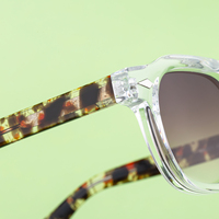 Lunettes de soleil carrées souples personnalisées avec logo rétro Partagas, protection UV400, pour femmes et hommes