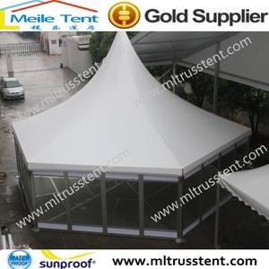 Carpa Hexagonal para Exteriores, Tipo Tabernáculo, 10x10m, Alquiler de Carpas, Pagoda, Carpas para Eventos en Venta - Product Image 4